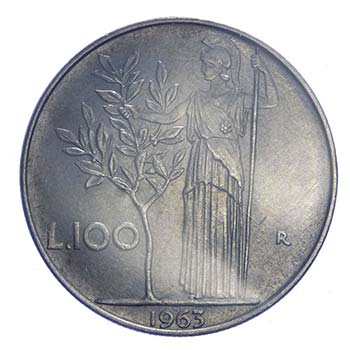 Repubblica Italiana - 100 lire ... 
