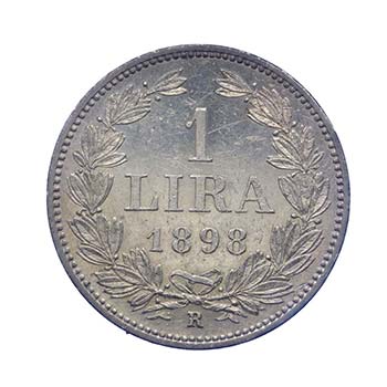 San Marino - 1 Lira 1898 - Ag