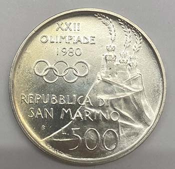 500 Lire 1980