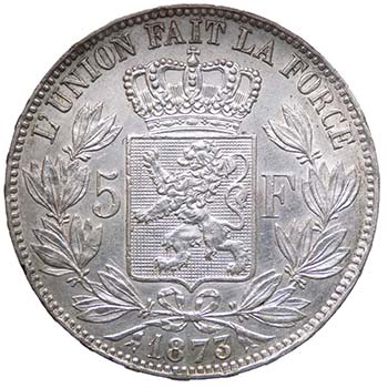 Belgio  - Leopoldo II (1865-1909) ... 