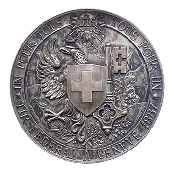 Svizzera - Medaglia Svizzera ... 