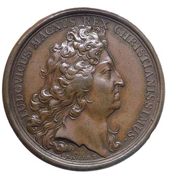 Francia  - Luigi XIV - Medaglia ... 
