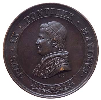 Pio IX (1846-1878) Cavsa Nostrae ... 