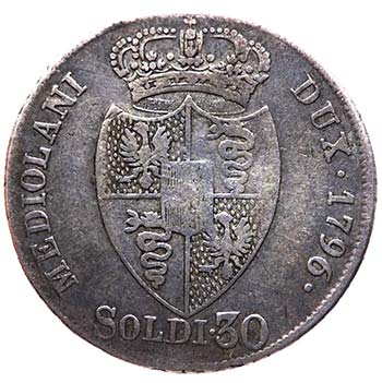 Milano  - Francesco II (1792-1800) ... 