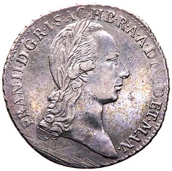 Milano  - Francesco II (1792-1800) ... 