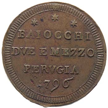 Perugia  - Pio VI (1775-1799) Due ... 