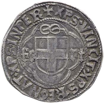 Carlo I (1482-1490) Testone del ... 