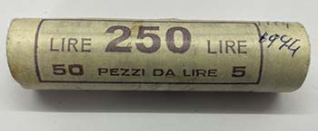Repubblica - Rotolino 5 lire 1974