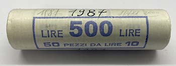 Repubblica - Rotolino 10 Lire 1987