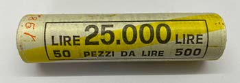 Repubblica - rotolino 500 lire 1982