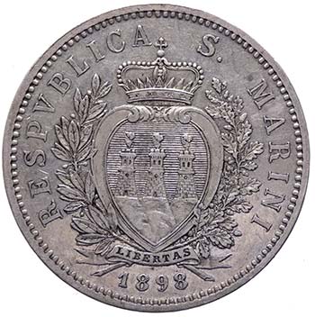 Vecchia Monetazione (1864-1938) 5 ... 