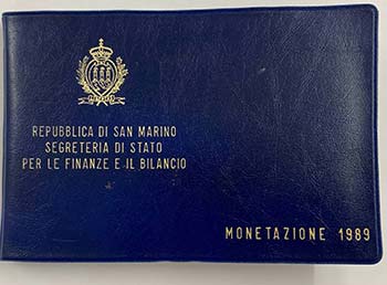 Serie Lire 1989 San Marino - n.10 ... 