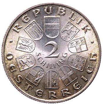 Austria - 2 Scellini 1932 