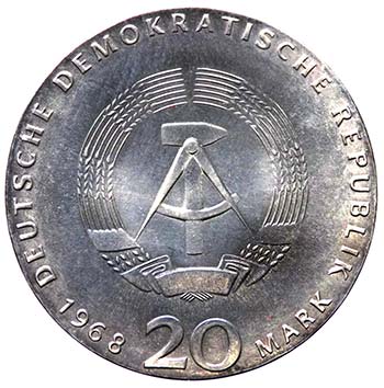 Germania - 20 Mark 1968