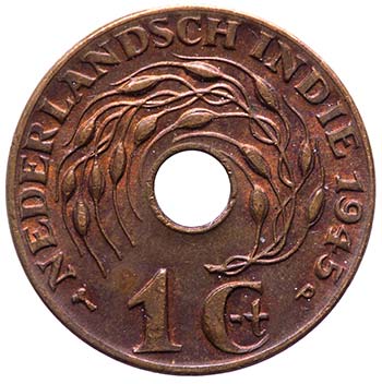 India  - Olandese  - 1 Cent 1945 - ... 