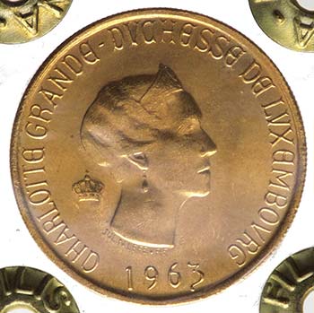 Lussemburgo - 20 Franchi 1963 - Au ... 