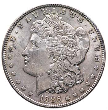 1 Dollaro Morgan 1886 ... 
