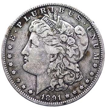 1 Dollaro Morgan 1891 New ... 