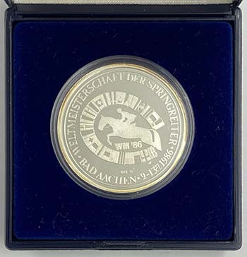 Medaglia Aachen 1986 - In ... 