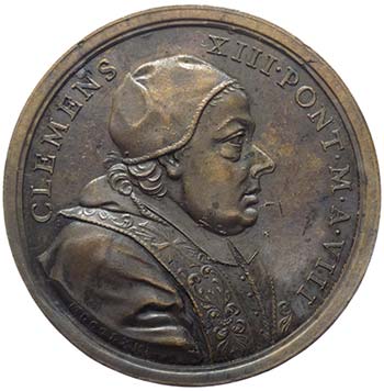 Clemente XIII (1758-1769) Medaglia ... 