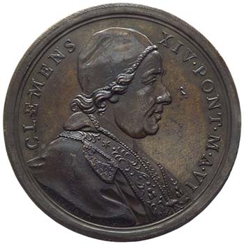 Clemente XIV (1769-1775) Medaglia ... 