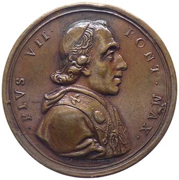 Pio VII (1800-1821) Medaglia 1805 ... 