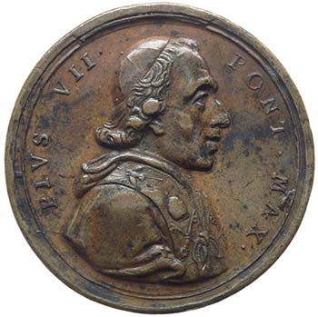Pio VII (1800-1821) Medaglia 1805 ... 