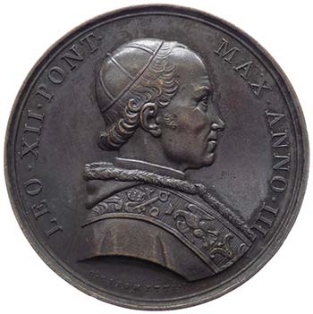 Leone XII (1823-1829) Medaglia ... 