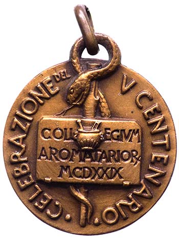 Medaglia V Centenario 1929 ... 