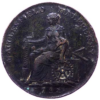 Inghilterra Half Penny 1791 - Ae ... 