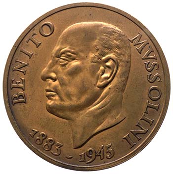 Benito Mussolini - Medaglia - ... 