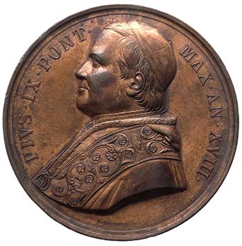 Pio IX (1846-1878) Medaglia Anno ... 