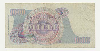 Biglietti di Banca Rep.Italiana ... 