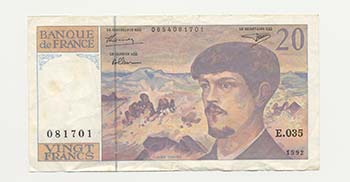 Francia - 20 Francs 1992 