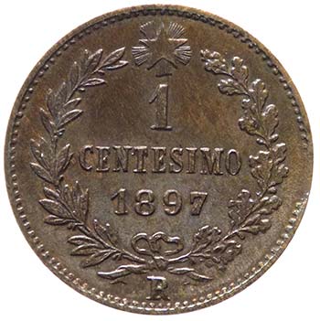 Umberto I (1878-1900) 1 Centesimo ... 