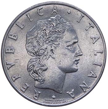50 Lire Vulcano 1962