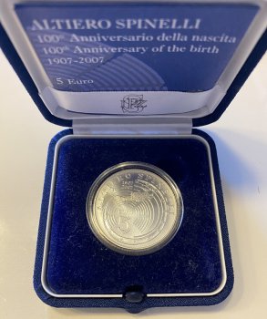 Repubblica Italiana - 5 Euro in Ag ... 