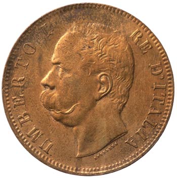 Umberto I (1878-1900) 10 centesimi ... 