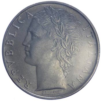 1946-2001 - 100 Lire Minerva ... 