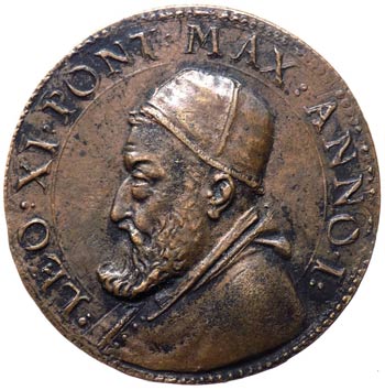 Leone XI (1605) Medaglia ... 
