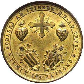 Pio IX (1846-1878) Medaglia 1851 ... 