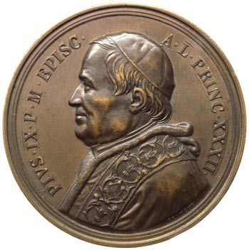 Pio IX (1846-1878) Medaglia per il ... 