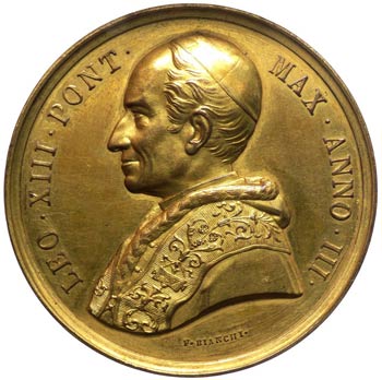 Leone XIII (1878-1903) Medaglia ... 