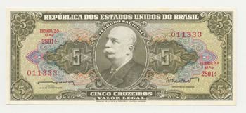 Banconota - Banknote - Brasile - 5 ... 