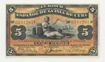 Banconota - Banknote - Cuba - 5 ... 