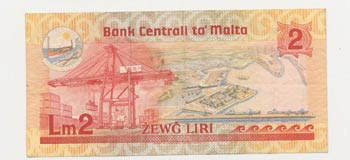 Banconota - Banknote - Malta - 2 ... 