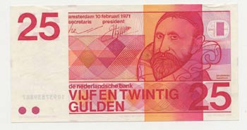 Banconota - Banknote - Olanda - 25 ... 