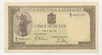 Banconota - Banknote - Romania - ... 