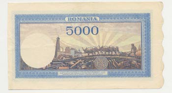 Banconota - Banknote - Romania - 5 ... 