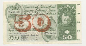 Banconota - Banknote - Svizzera - ... 
